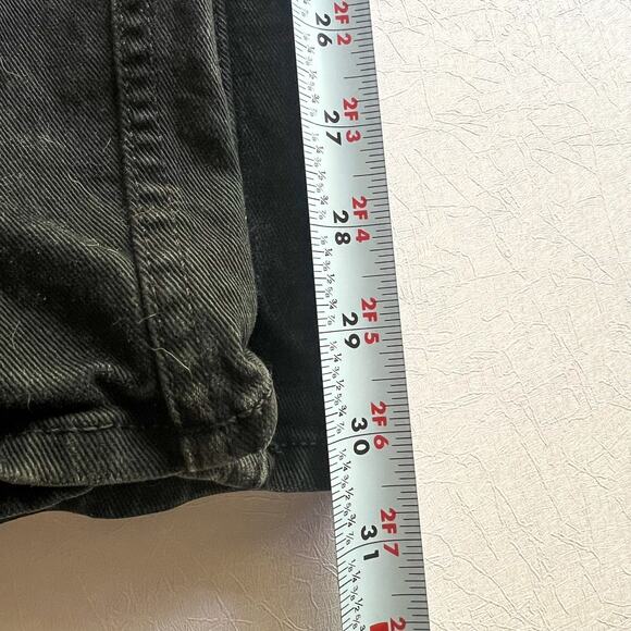 Hugo Boss Jeans Men 40x32 Cashmere-Touch Black Candiani Italy Denim Relaxed Fit - Picture 10 of 16